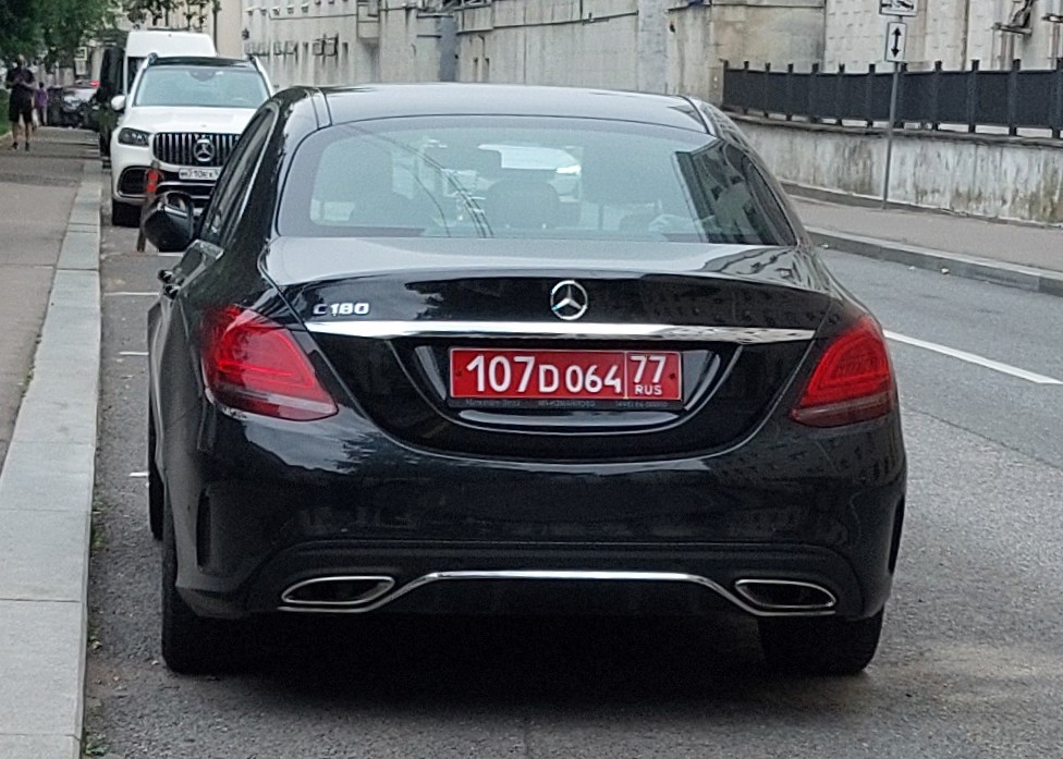 107 D 064 77, Mercedes-Benz C-Klasse 4th gen Sedan (W205), 2014–2021