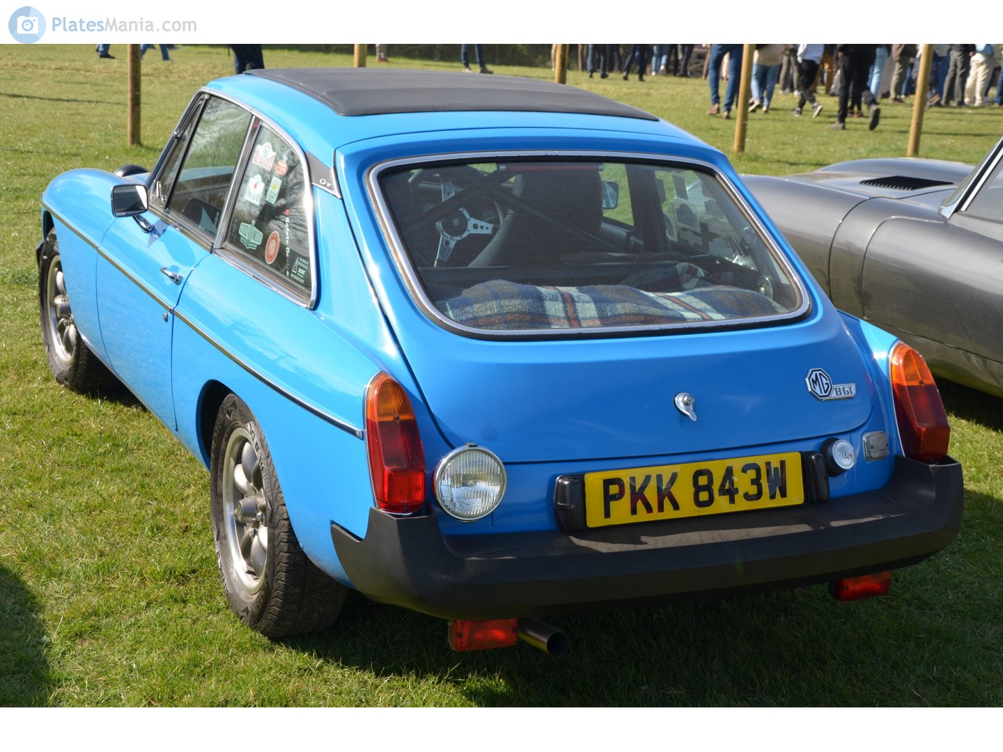 PKK843W, MG B 1st gen GT Coupé, 1965–1980