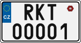 License plate of the Czech Republic, Vanity Plates