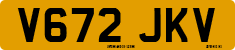 License plate of the United Kingdom, 1983 year system