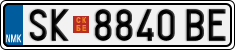 License plate of North Macedonia, Regular plates (2012)