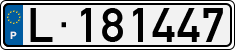 License plate of Portugal, Trailers