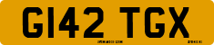 License plate of the United Kingdom, 1983 year system
