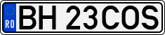 License plate of Romania, Regular plates