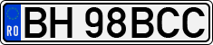 License plate of Romania, Regular plates