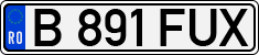 License plate of Romania, Regular plates