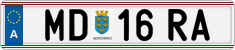 License plate of Austria, Regular plates