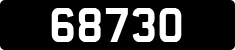 License plate of Guernsey, Regular plates