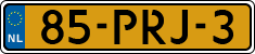 License plate of the Netherlands, Cars