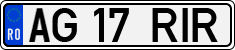 License plate of Romania, Regular plates