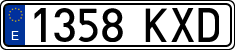 License plates of Spain, Ordinary (2000)