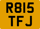 License plate of the United Kingdom, 1983 year system