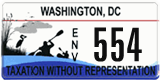District of Columbia, Specialty plates (1234)