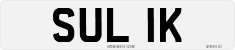 License plate of the United Kingdom, 1963 year system