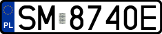 License plates of Poland, Regular car plates