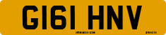 License plate of the United Kingdom, 1983 year system