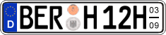 German license plate, Seasonal plates (Oldtimers)