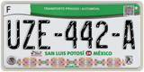 San Luis Potosí, Cars (AAA-000-A)