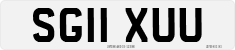 License plate of the United Kingdom, 2001 year system