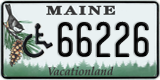 Maine, Vehicles for disabled persons (12345)