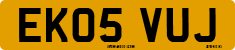 License plate of the United Kingdom, 2001 year system