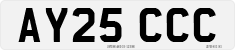 License plate of the United Kingdom, 2001 year system