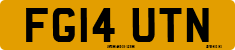 License plate of the United Kingdom, 2001 year system