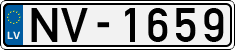 License plate of Latvia, Regular car plates