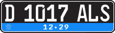 License plate of Indonesia, Regular plates