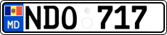 License plate of Moldova, Cars (2015)