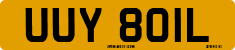 License plate of the United Kingdom, 1963 year system