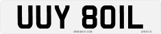 License plate of the United Kingdom, 1963 year system