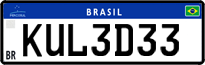 License plate of Brazil, Private owners (Mercosul)