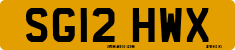 License plate of the United Kingdom, 2001 year system