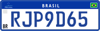 License plate of Brazil, Authorities (Mercosul)