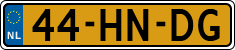 License plate of the Netherlands, Cars