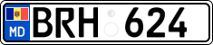 License plate of Moldova, Cars (2015)
