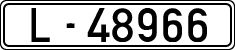 License plates of Spain, 1900 year series