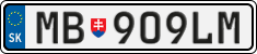License plate of Slovakia, Vanity Plates