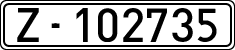 License plates of Spain, 1900 year series