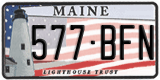Maine, Vanity Plates
