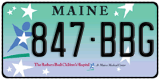 Maine, Vanity Plates