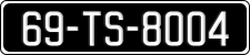 License plate of Ireland, Regular plates