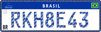 License plate of Brazil, Authorities (Mercosul)