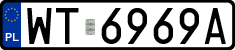 License plates of Poland, Regular car plates