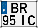 License plate of Portugal, Regular plates