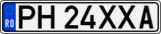 License plate of Romania, Regular plates