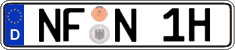 German license plate, Plates for oldtimers (type 
