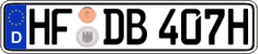 German license plate, Plates for oldtimers (type 
