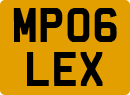 License plate of the United Kingdom, 2001 year system